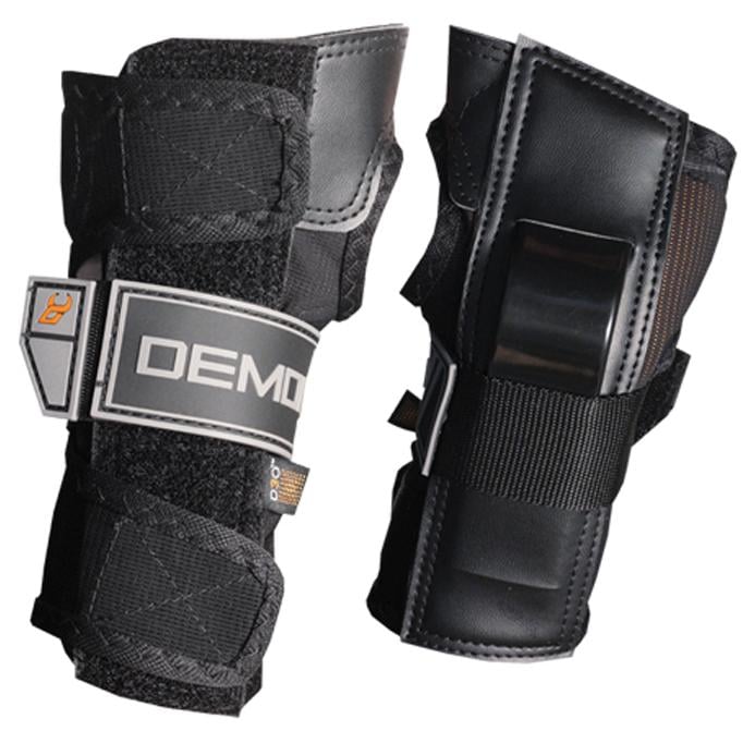 Demon X D3O Skate Wrist Guards, XL, Black