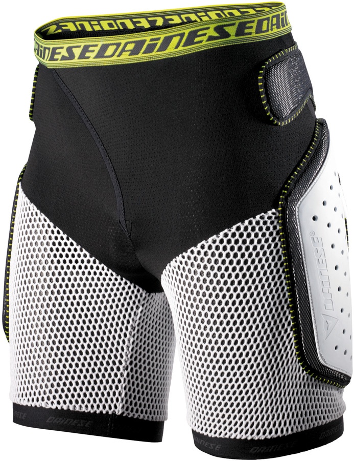 Dainese Action Evo Snowboard/Ski Impact Shorts M Black/White
