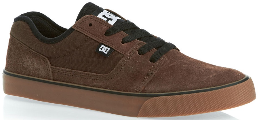 DC TONIK S Skate Shoes, UK 7, Brown/Gum