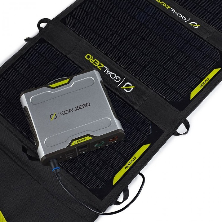 Goal Zero Nomad 20 Portable Solar Charger Kit Black