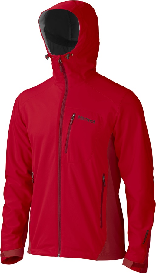 Marmot ROM GORE-TEX Softshell Jacket, XL, Team Red/Dark Crimson