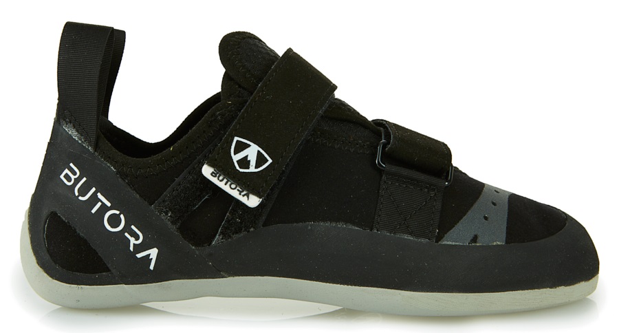 black rock climbing shoes