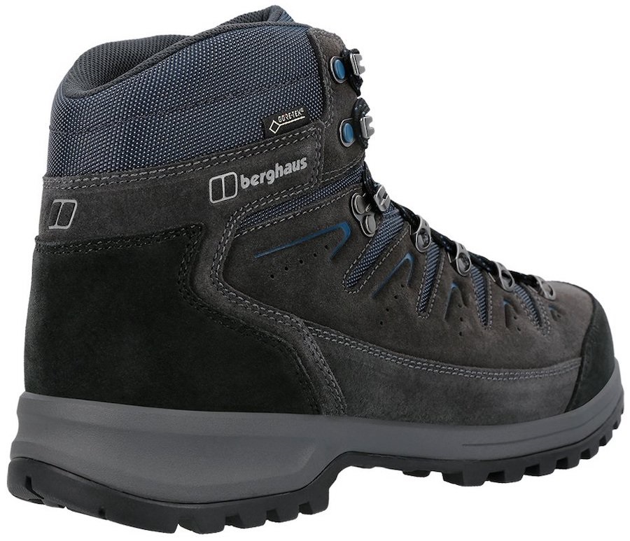 Berghaus Explorer Trek Gtx GoreTex Hiking Boots, Uk 8 Carbon/Blue