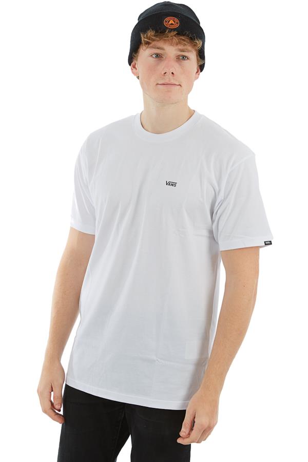 Vans Left Chest Logo Short Sleeve T-Shirt, S White