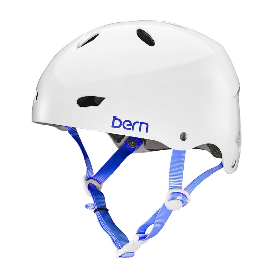 Bern Brighton H2O Ladies Watersports Helmet, M Gloss White