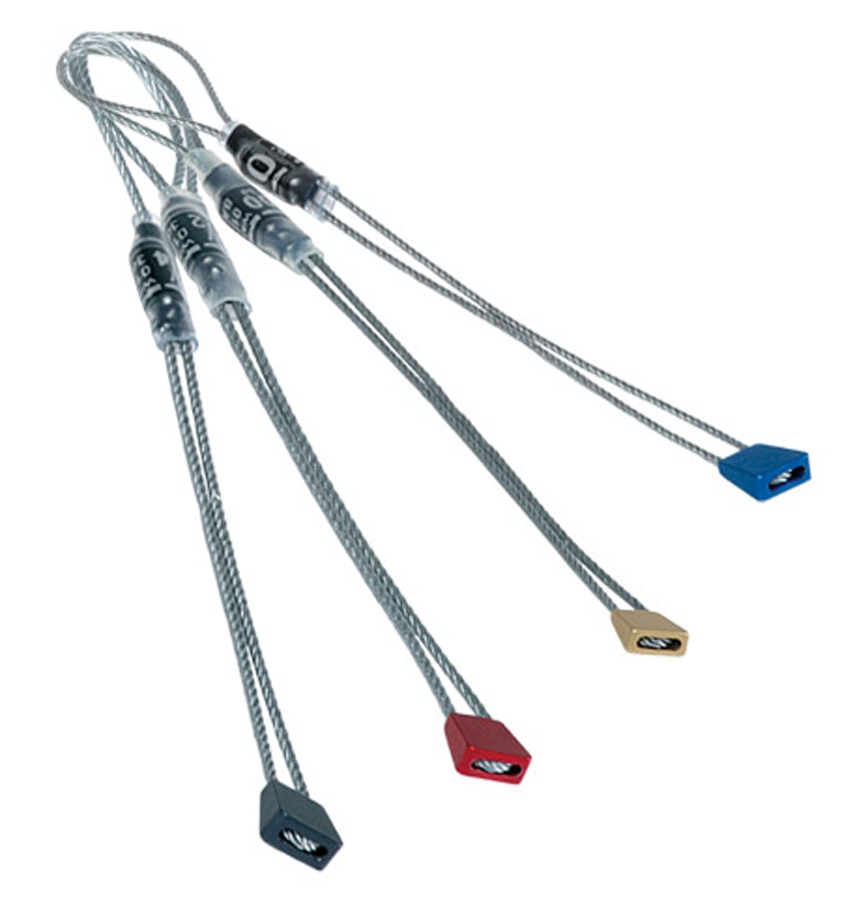 DMM Micro Set Rock Climbing Nut Set 000.75 Matt Grey