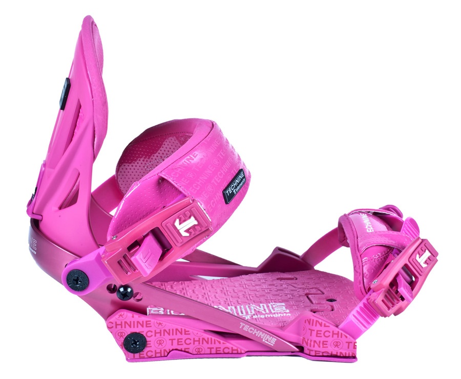 Technine ELEMENTS Women's Snowboard Bindings, L, Pink, 2013