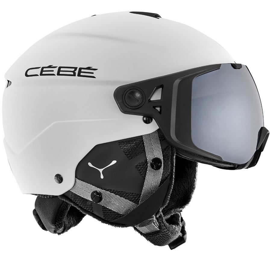 Cebe Element Visor Silver Flash Mirror Ski/Snowboard Helmet, M