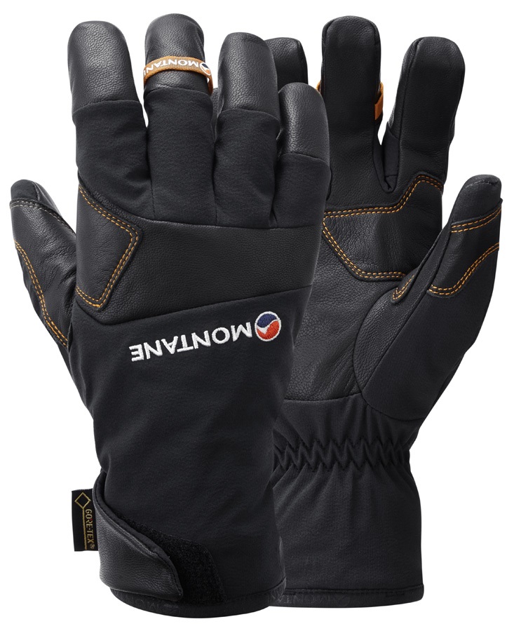 Montane Ice Grip Mountaineering Gloves, S Black