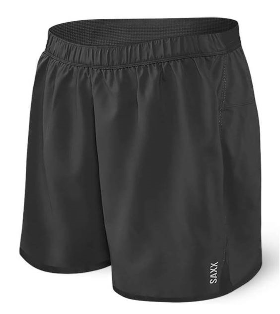 Saxx Kinetic Sport 2n1 Training/Running Shorts, S Black