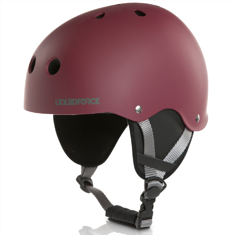 Liquid Force FLASH Wakeboard Helmet, L Ox Blood
