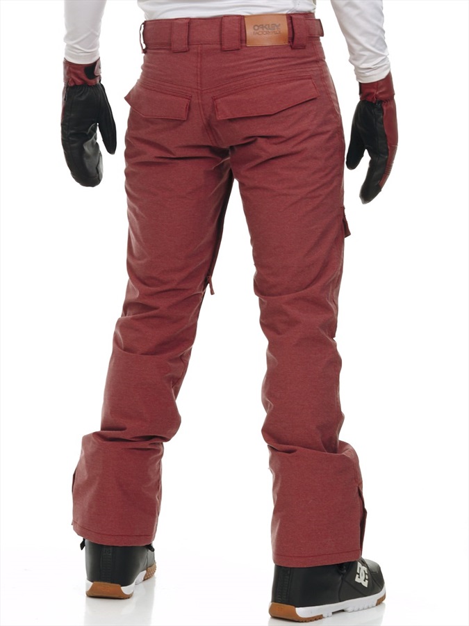 Oakley Hawkeye BioZone Shell Snowboard/Ski Pants L Fired Brick