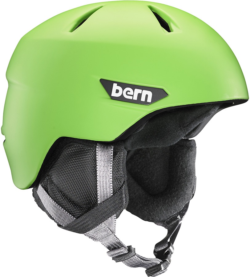 Bern Weston JR. Ski/Snowboard Helmet S/M Matte Neon Green