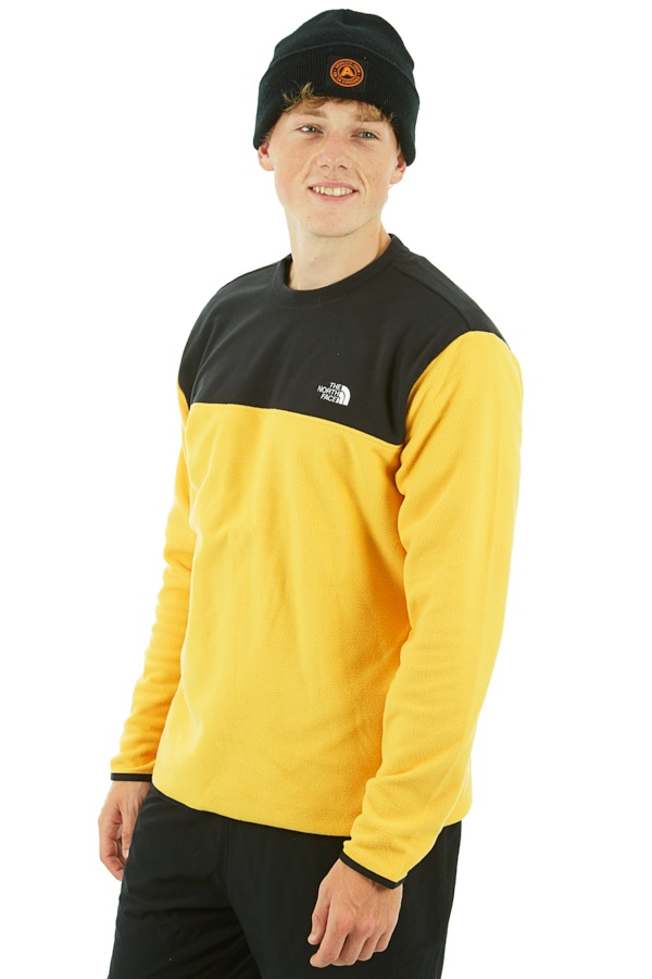 north face yellow jumper