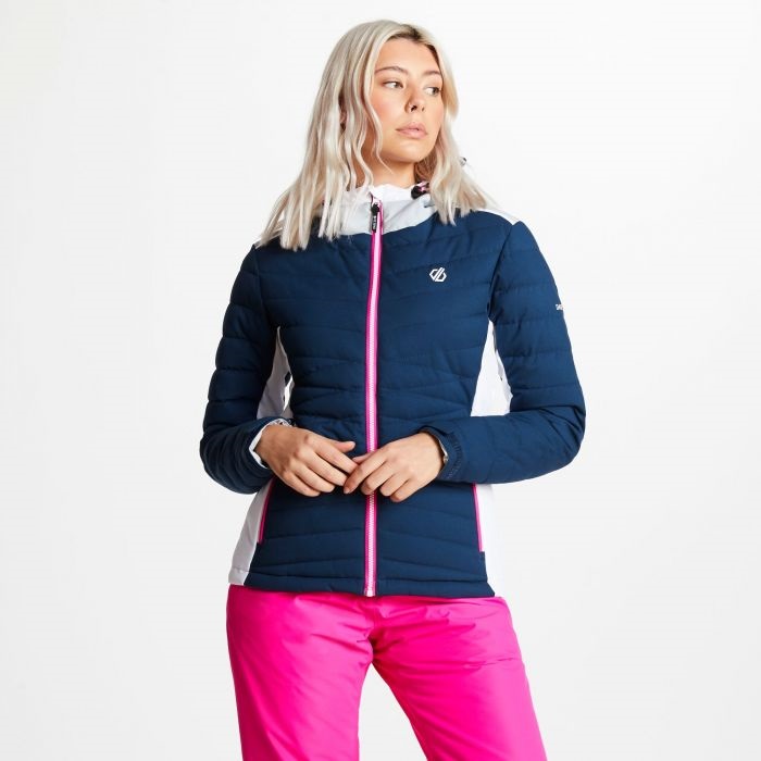 Dare 2b Simpatico Women's Ski/Snowboard Jacket, XS Blue Wing