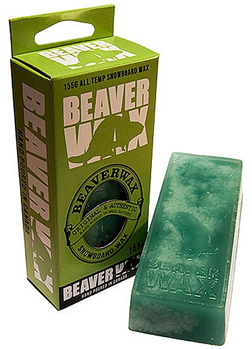 BeaverWax DamFast All Temperature Snowboard Ski Base Wax, 155g, Green