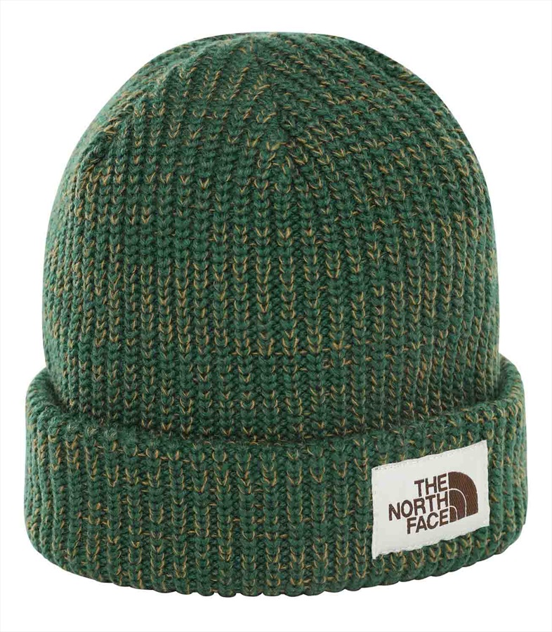 north face salty dog beanie green