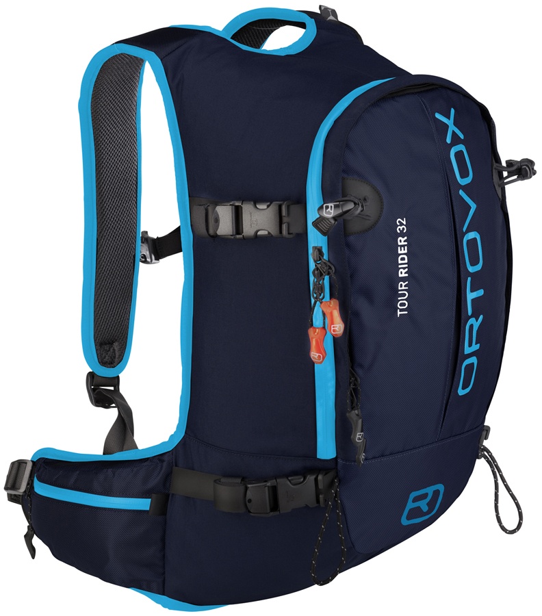 Ortovox Tour Rider 32 Ski Snowboard Backpack, 32 Litre, Blue Navy