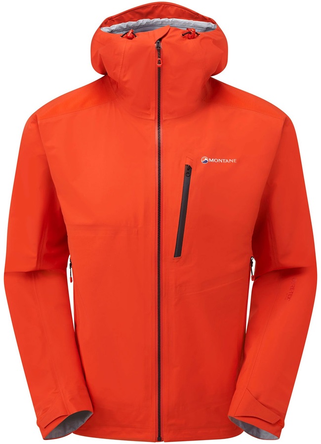 Montane Fleet Gore-Tex Active Weatherproof Mountain Jacket, XL Orange