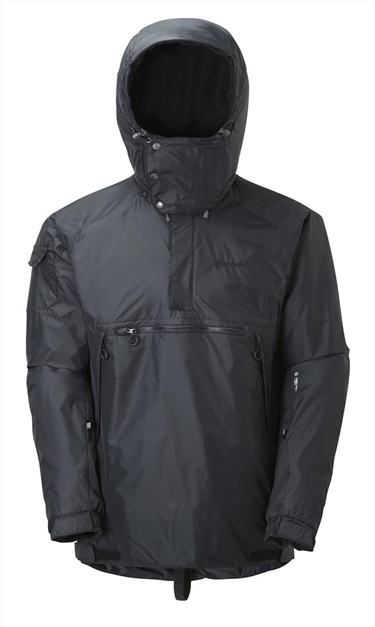Montane Adult Unisex Extreme Smock Pullover Hiking Jacket, S Black