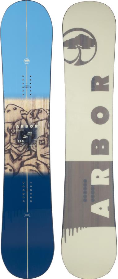 Arbor Relapse Eric Leon Postive Camber Snowboard, 155cm 2021