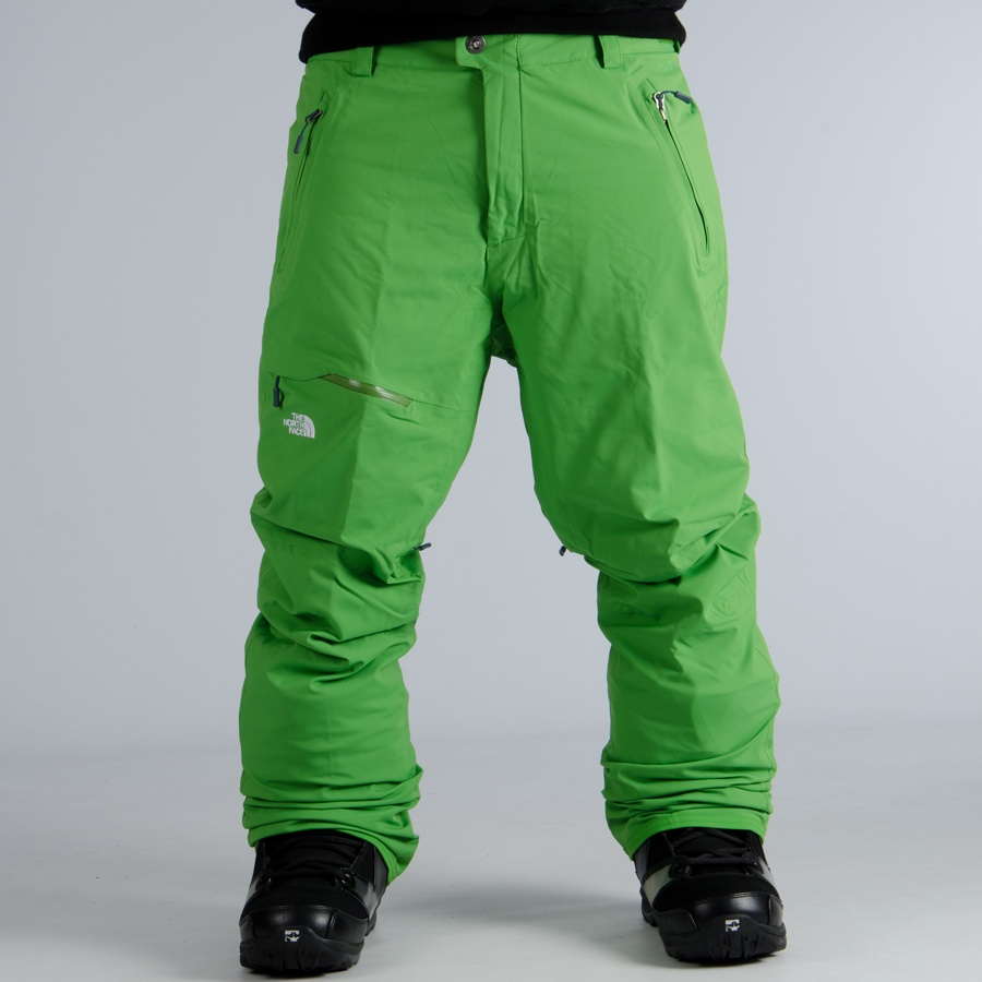 The North Face Bansko Men's Snowboard & Ski Pants, S, Green, Active