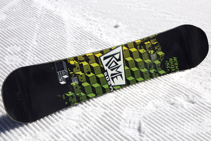 Rome Artifact Rocker Reverse Camber Snowboard, 150cm, 2013