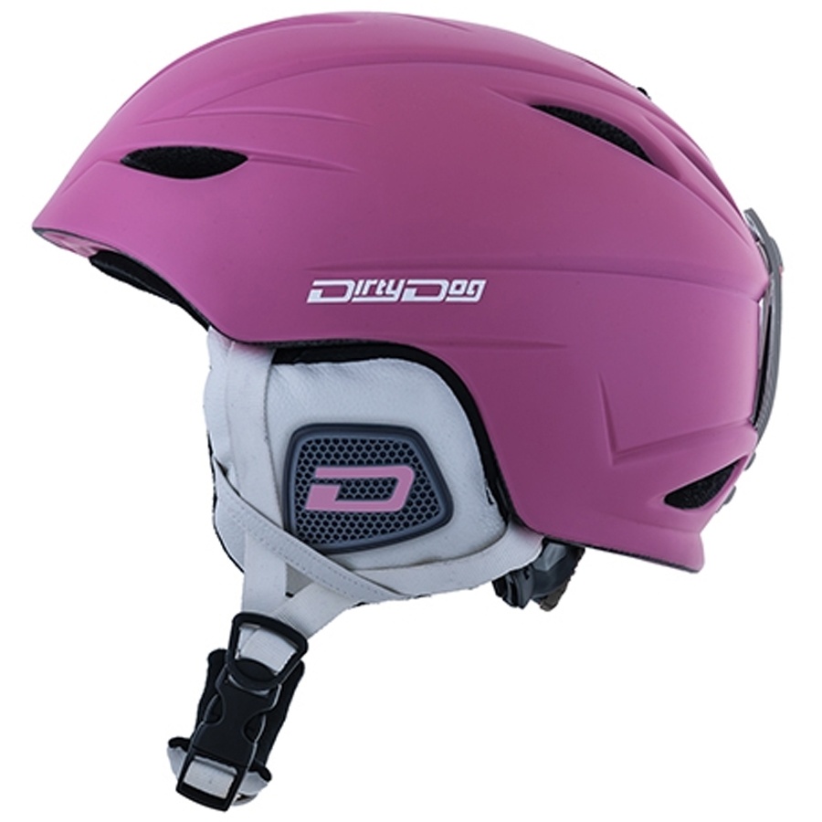 Dirty Dog Mindy Women's Snowboard/Ski Helmet, L, Pink