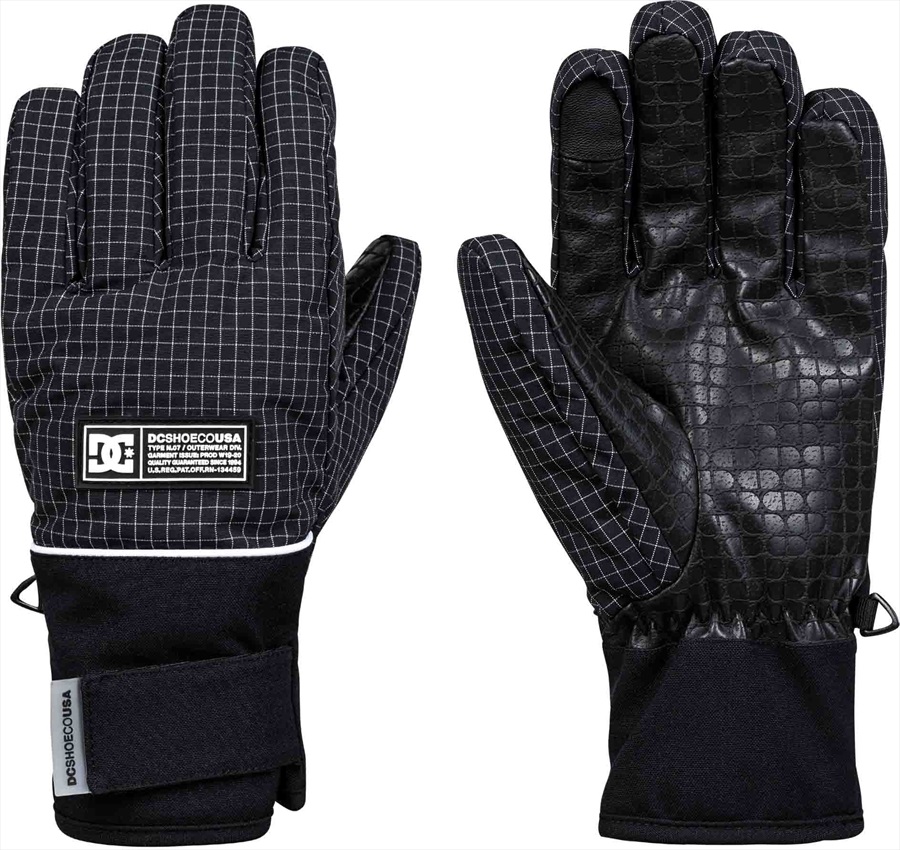 DC Franchise SE Ski/Snowboard Gloves, M Black