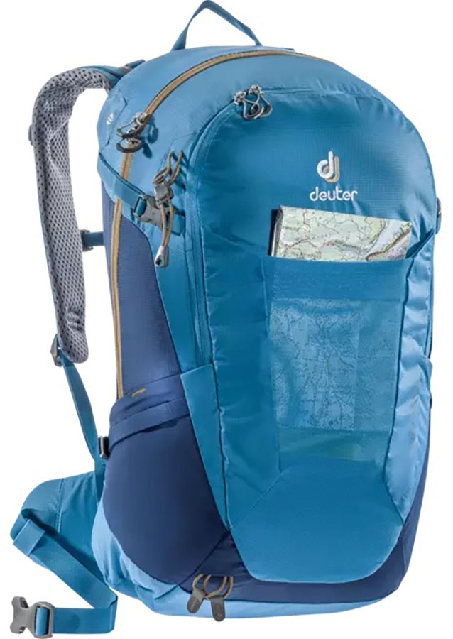 Deuter Futura 24 Daypack Hiking Backpack, 24l Azure/Steel