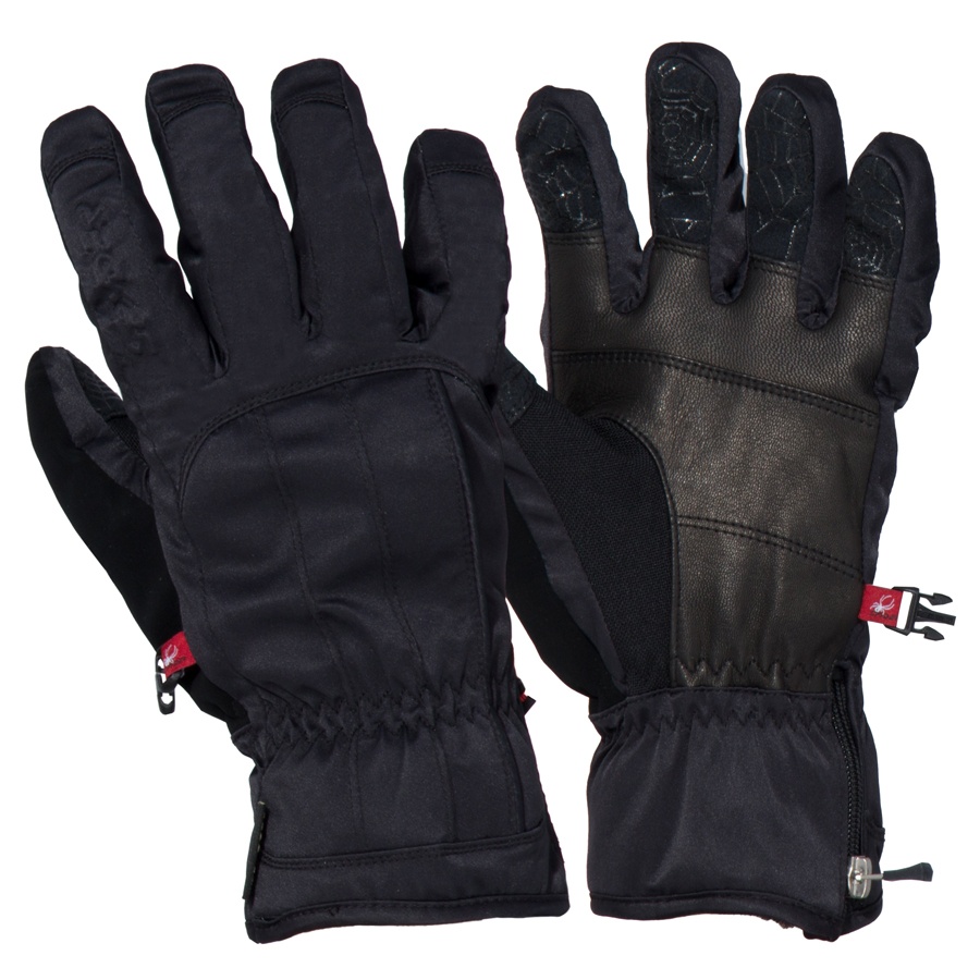 Spyder GoreTex Opal Ski/Snowboard Gloves, Wms Large, Black