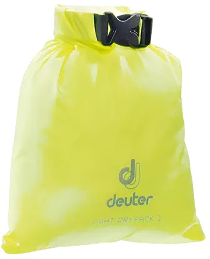 Deuter Light Drypack Waterproof Kit Bag, 1L Neon
