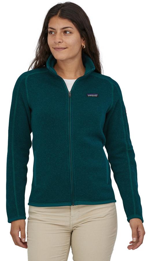 Patagonia Womens Better Sweater Women's Fleece Jacket, Uk 10 Green
