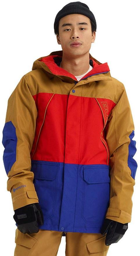Burton White - Men's Snowboard Jackets Size Chart Table Fit Guide