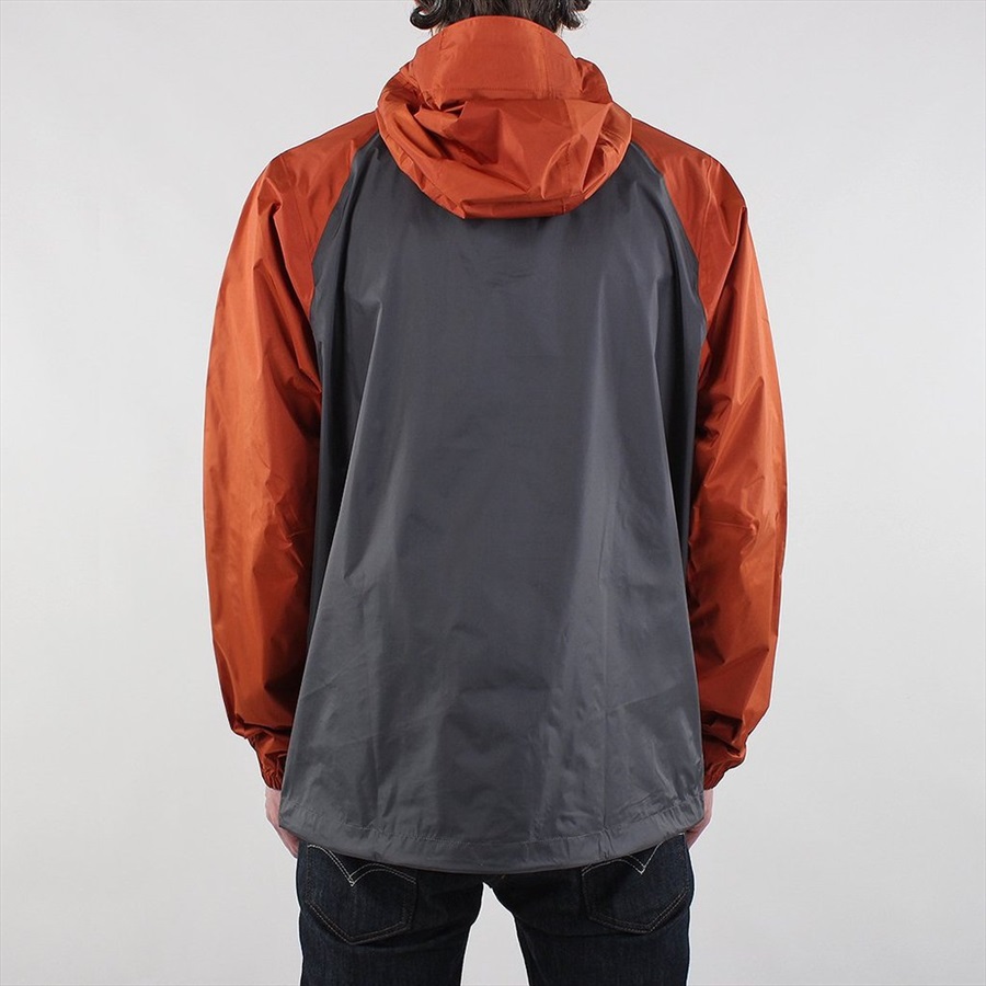 patagonia torrentshell pullover copper ore