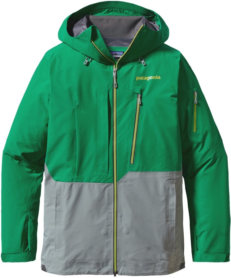 Patagonia Powslayer 3L Gore-Tex Ski/Snowboard Jacket XL Tumble Green