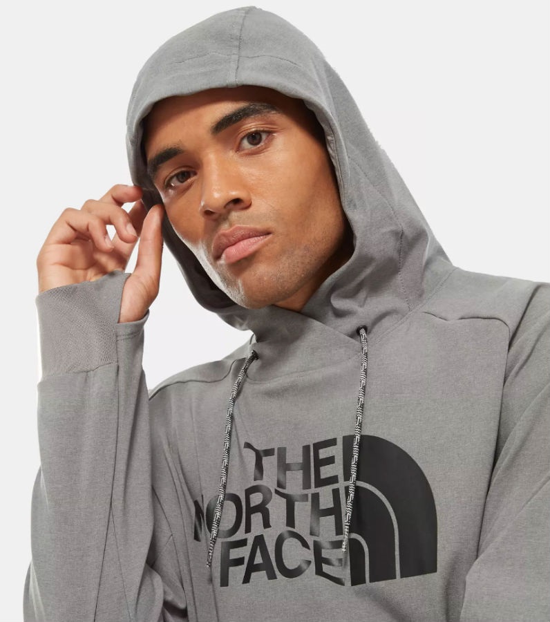 the north face tekno logo hoodie