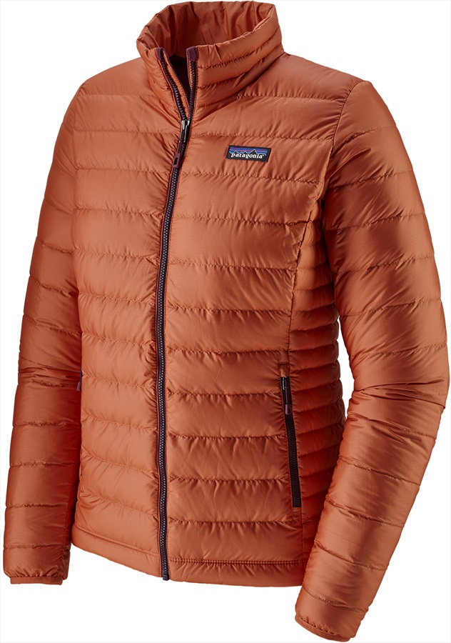 Patagonia Womens Down Sweater Insulated Down Jacket, L Sunset Orange