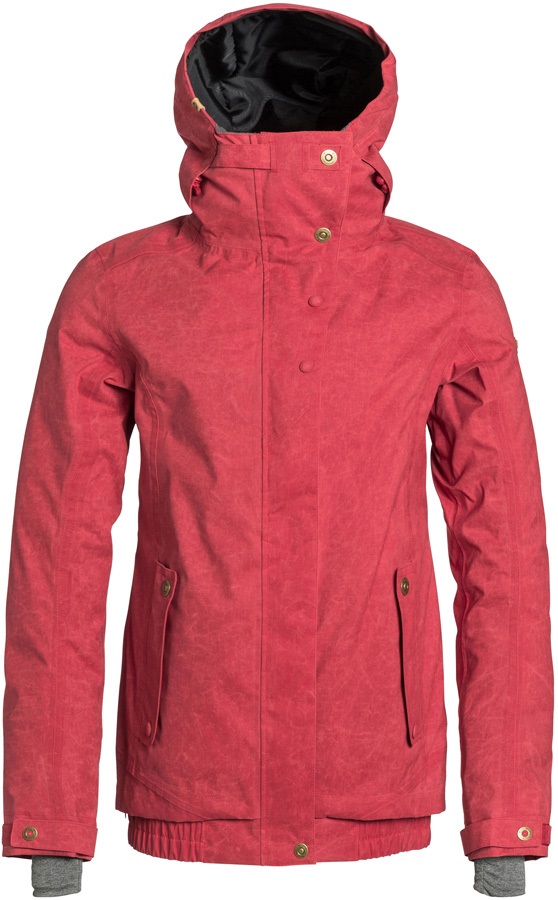 roxy red ski jacket