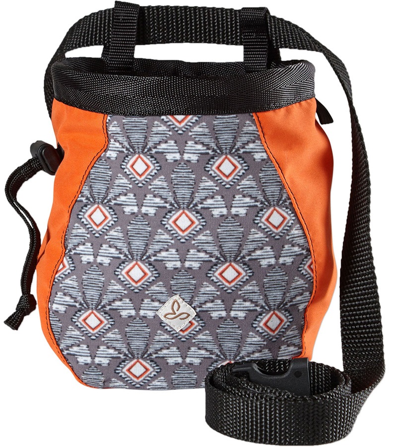 Prana Women's Chalk Bag Rock Climbing Chalk Bag, Moonrock Botanica