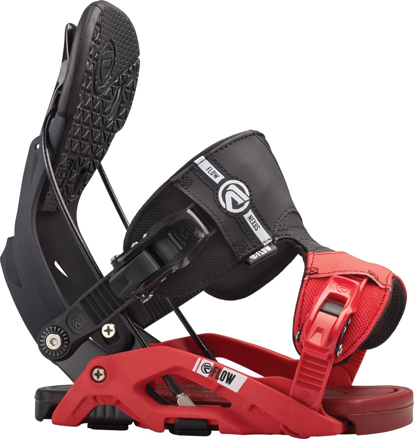 Flow Nexus Step In Snowboard Bindings, XL, Black/Red, Fusion, 2016