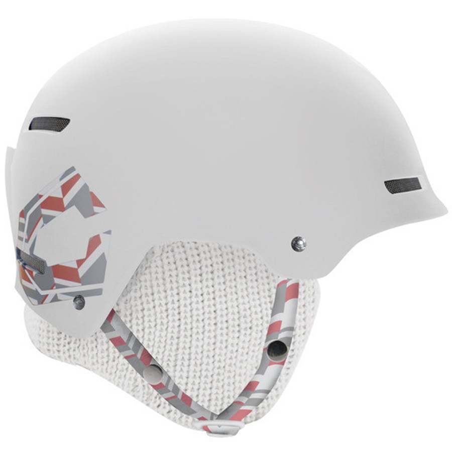 Capix Destroyer Snowboard/Ski Helmet, L/XL, Matte White