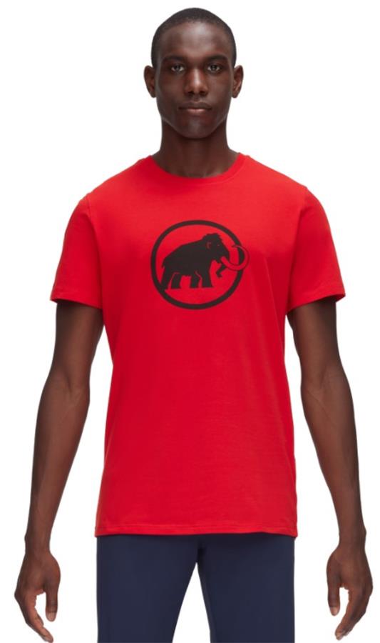 Mammut Classic T-Shirt Short Sleeve Logo Tee, S Magma