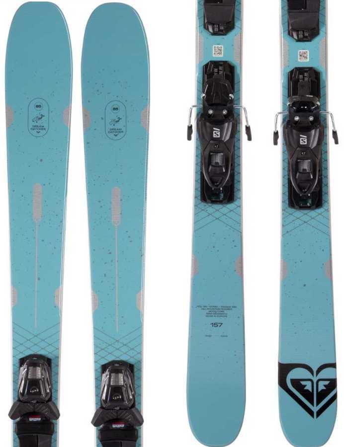 Roxy Dreamcatcher 85 E M 10 GW Women's Skis, 157cm Pink/Grey 2021