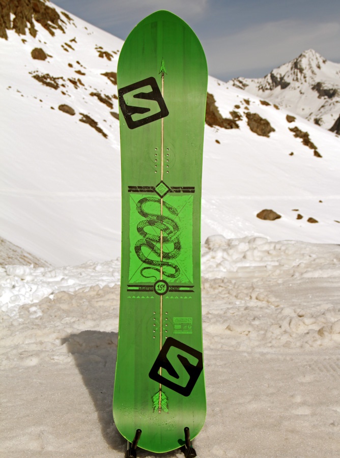 Salomon Derby Reverse Camber Snowboard, 151cm, 2014