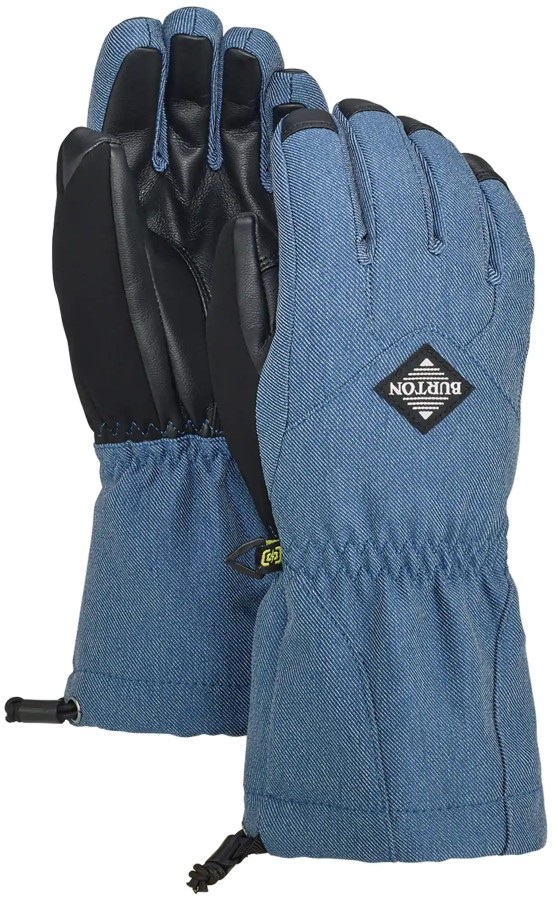 Burton Profile Kid's Ski/Snowboard Gloves, M Light Denim
