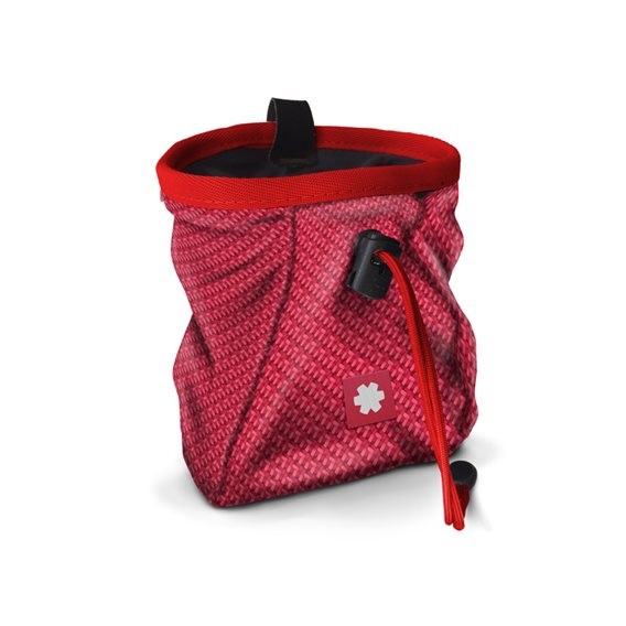 Ocun Lucky Rock Climbing Chalk Bag, Red Cult