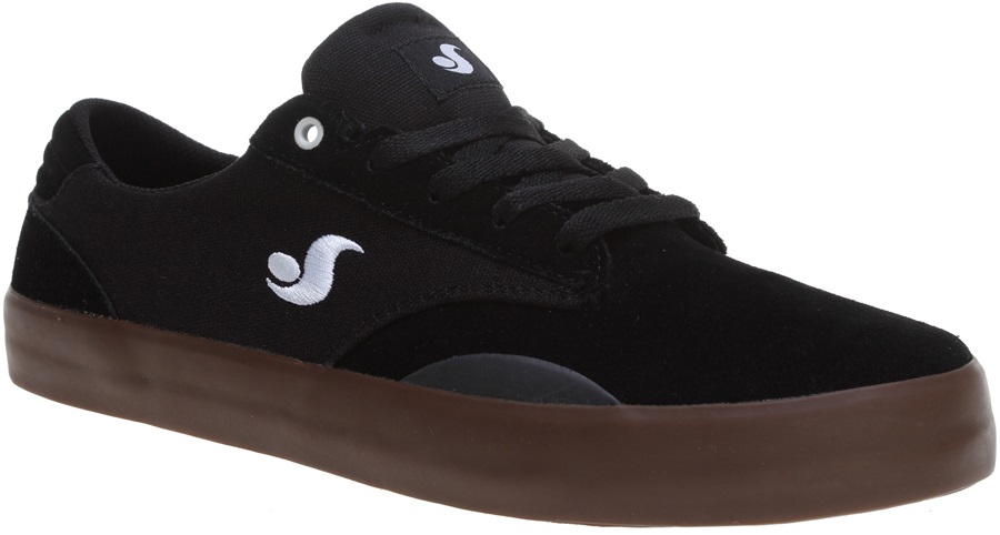 DVS Daewon 14 Skate Shoes Uk 10 Black/Gum Suede