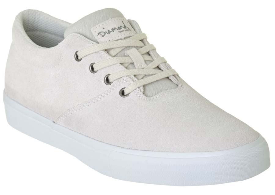 Diamond Supply Co. Torey Skate Shoes 7 White
