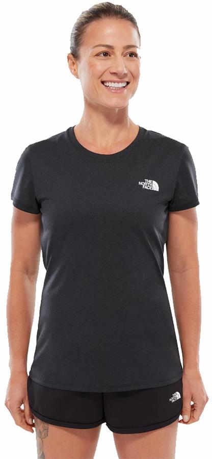 The North Face Reaxion Ampere Crew Women's T-Shirt, UK 8 Black